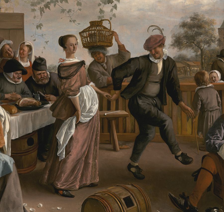Dancing Couple, detail